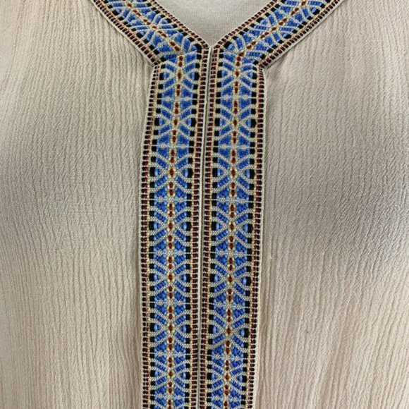 Soieublu Small S Boho Top Cold Shoulder Embroidery - Picture 4 of 4